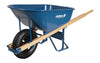 Jackson 6 yd metal wheelbarrow - blue