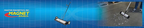 Master Magnetics MFSM24RX 24” Magnetic Floor Sweeper